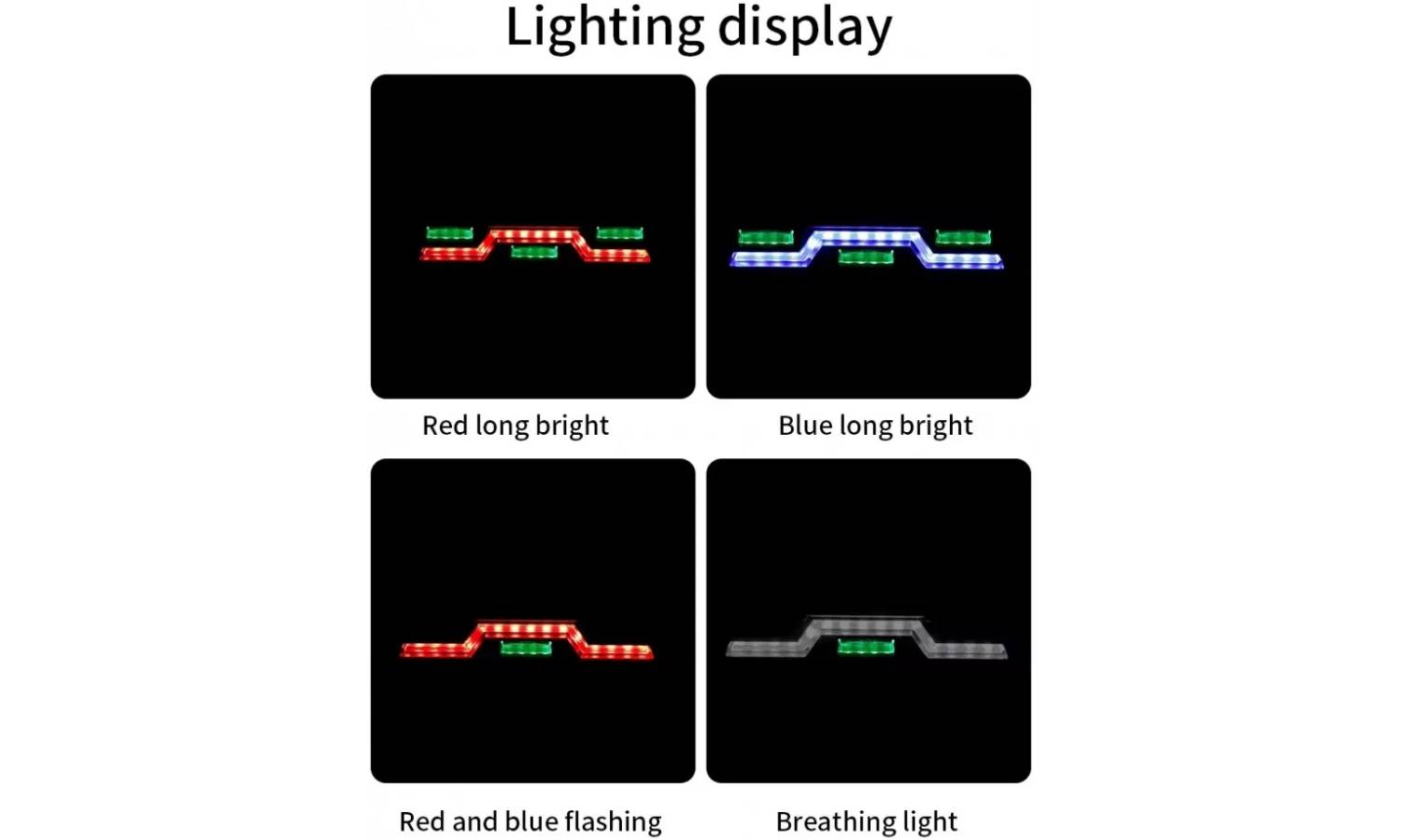 Задня фара SSWD 200Lm, 2000mAh пластик 2 Задня фара SSWD 200Lm, 2000mAh пластик 2