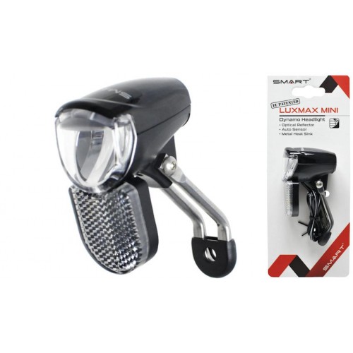 Фара передня Smart BL134WD Luxmax Mini LED Sensor під динамо 3
