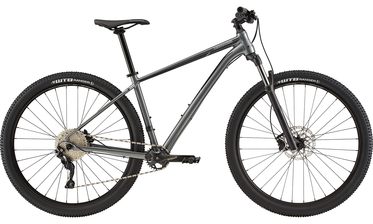 Велосипед 27,5" Cannondale TRAIL 4 (2020) 2020 Сірий 10