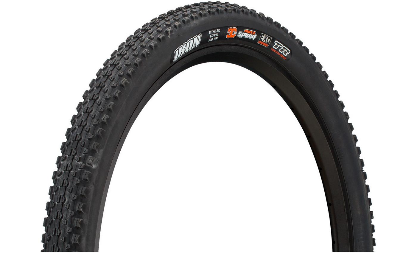 Фотография Покрышка Maxxis Ikon 26x2.20" (складная) 3CS/EXO/TR