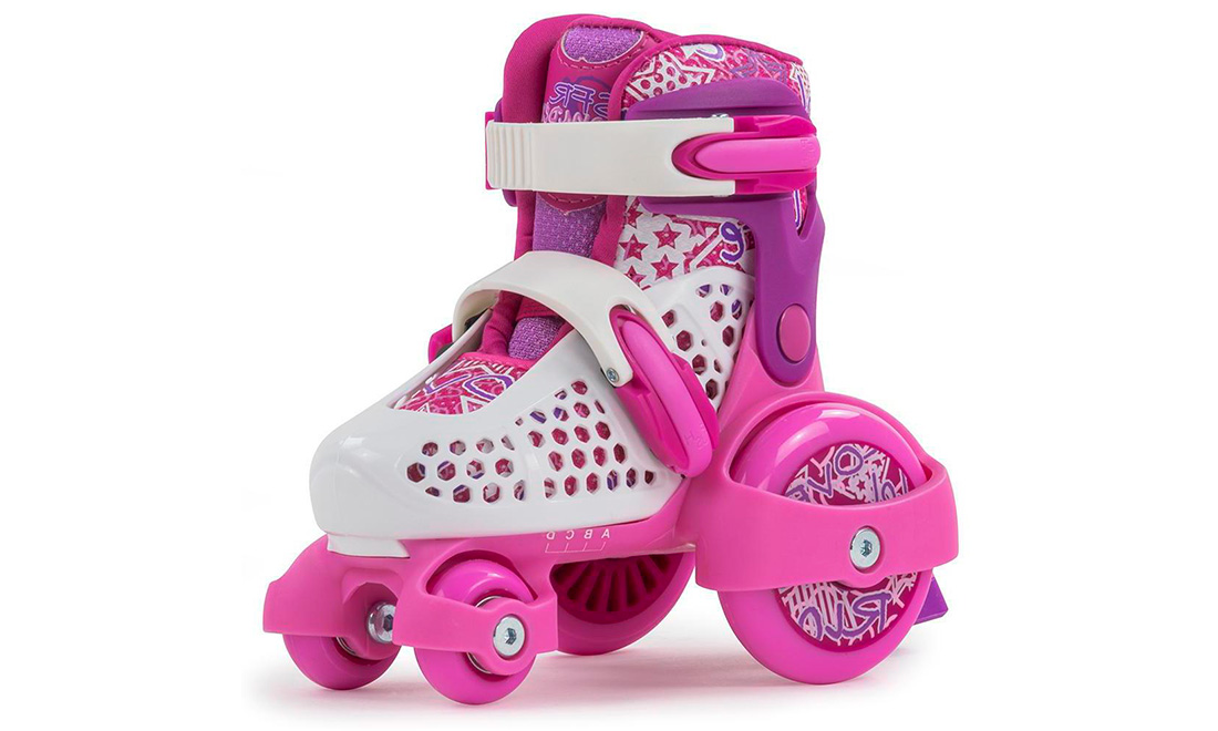 Ролики SFR STOMPER GIRLS, размер 23-27 (XS) Розовый 6