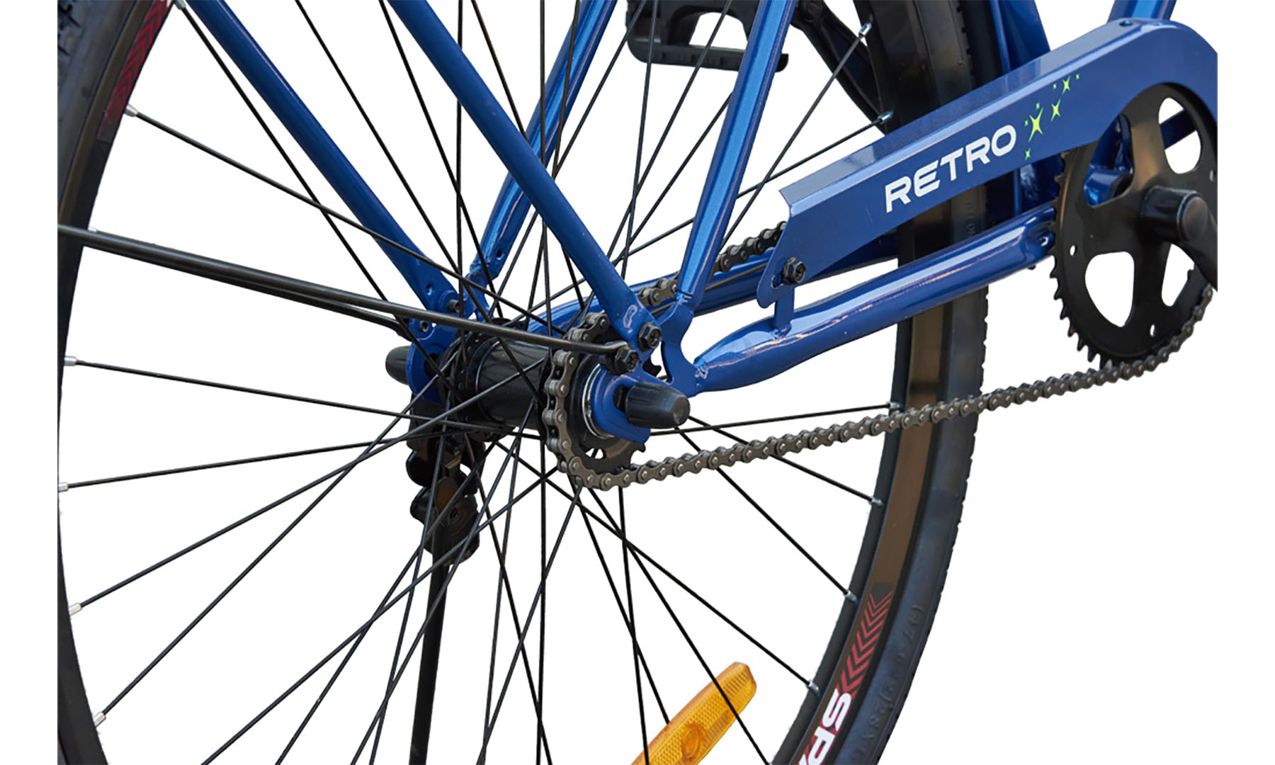 Велосипед SPARK CITY RETRO 28", размер рамы L (18"), синий 3