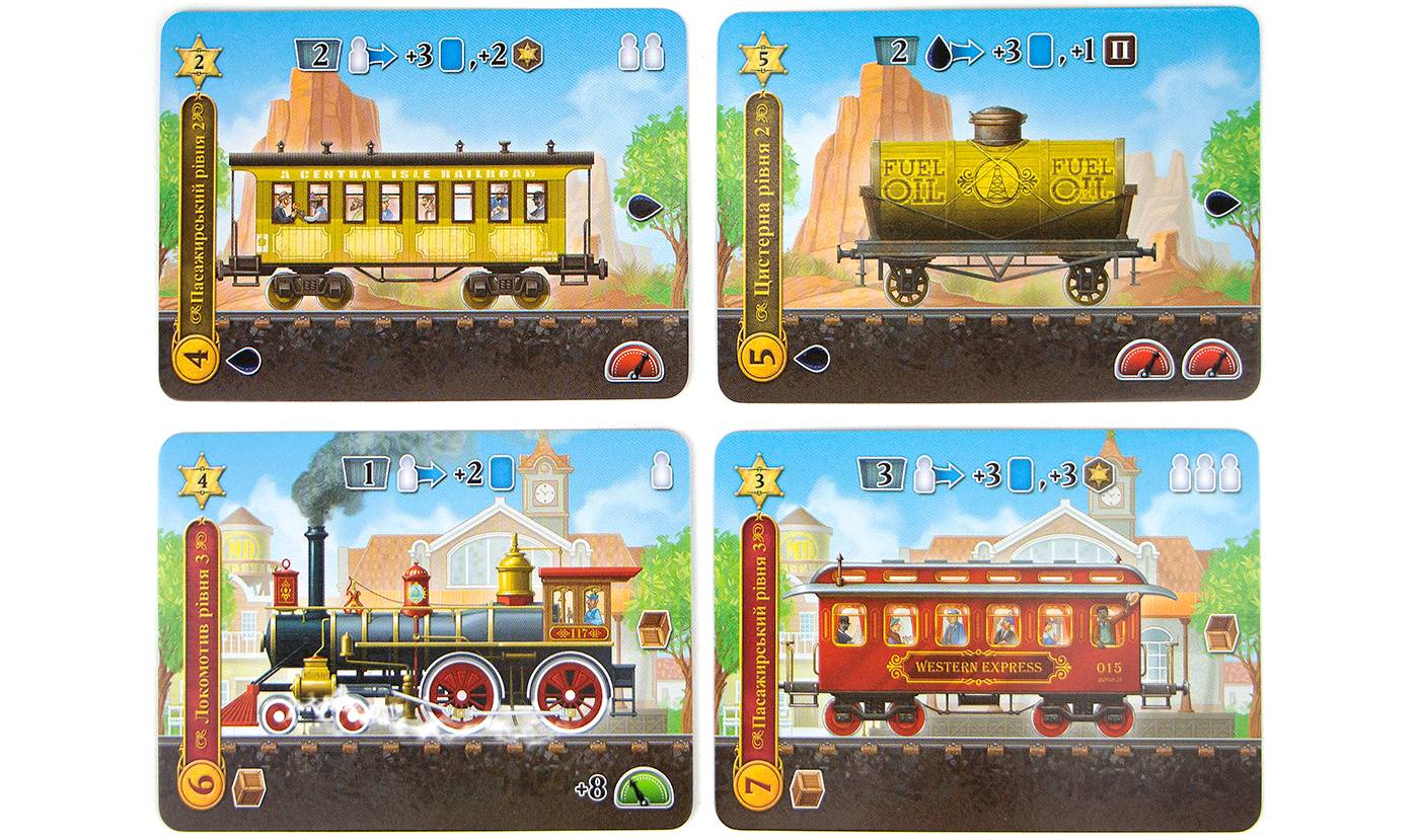 Фотография Настольная игра Остров Железных Дорог (Isle of Trains: All Aboard) 11