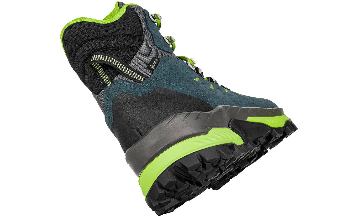 Фотографія Черевики LOWA Randir GTX MID blue-lime розмір 44.0 3