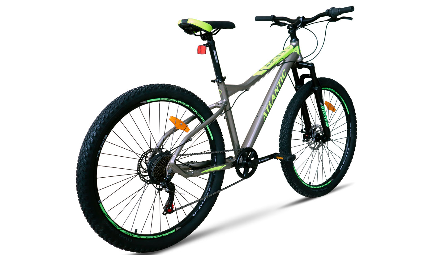 Велосипед Atlantic Rubicon NX 27,5" розмір M рама 17 2023 Сіро-зелений 2