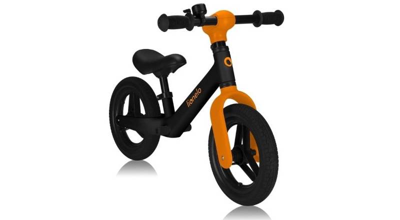 Беговел Lionelo TONI BLACK ORANGE 4