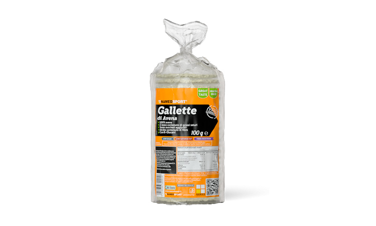 Фотографія Хлібці Namedsport GALLETTE AVENA BIO 100 г