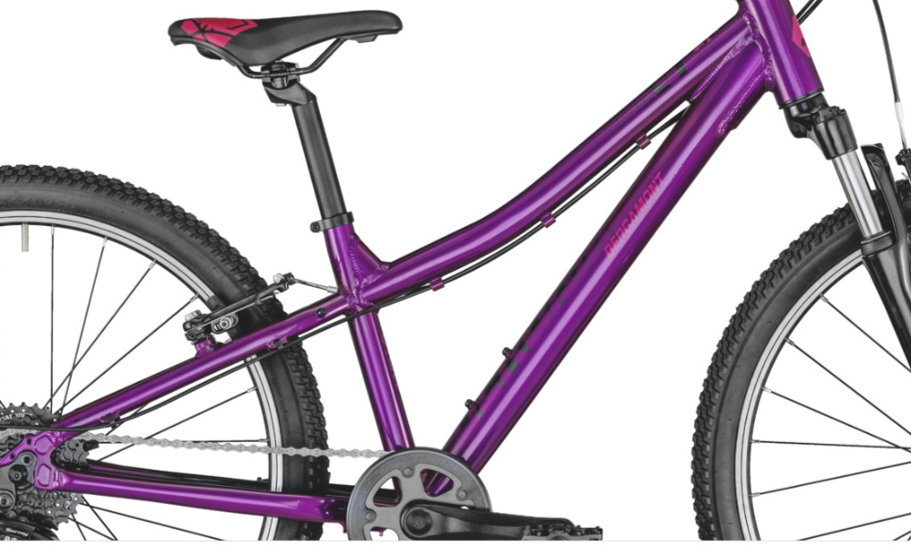 Фотография Велосипед Bergamont Revox Girl 24" (2021) 2021 Фиолетовый 2