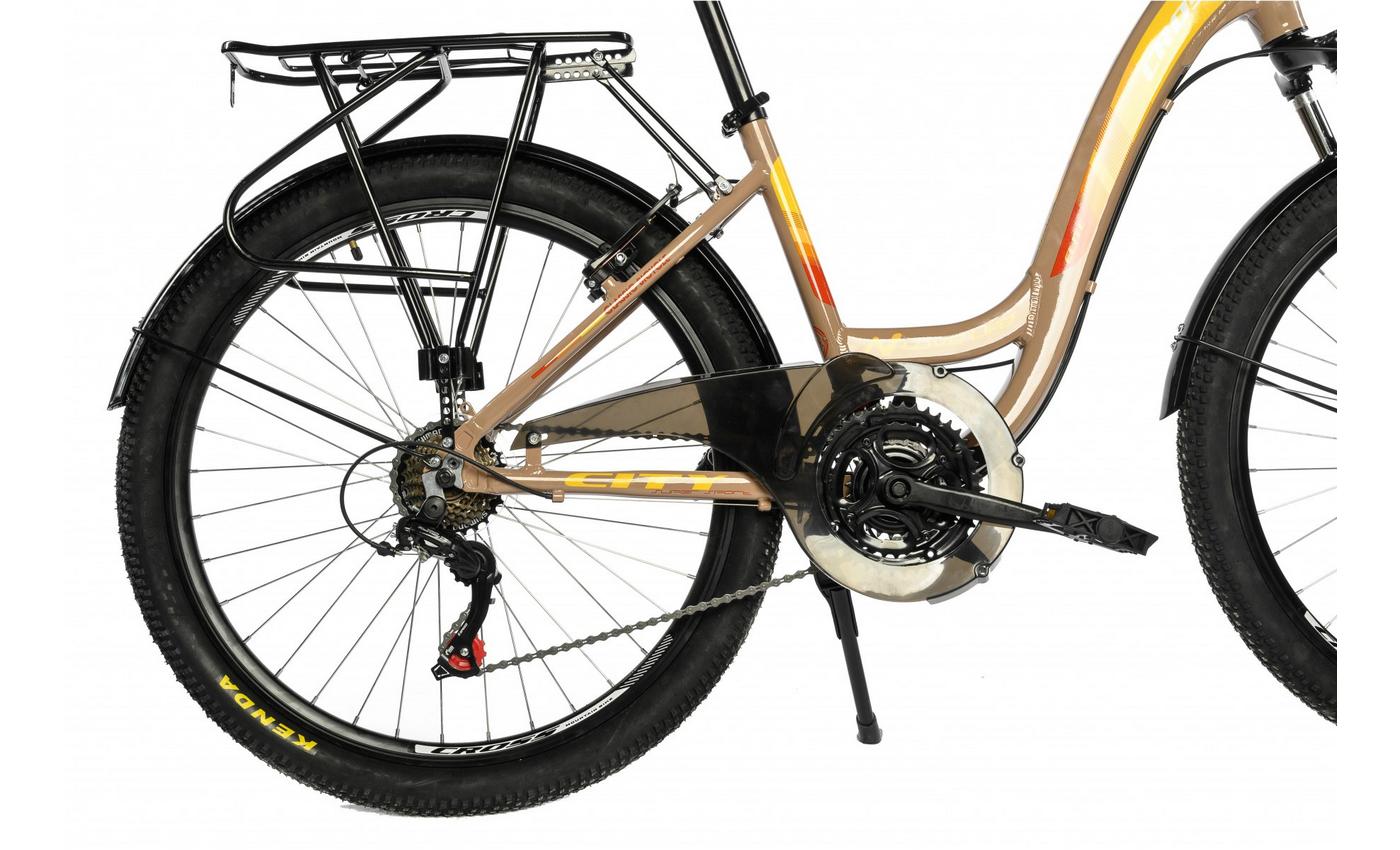 Велосипед Cross Elite 26" размер М рама 17 2022 Коричневый 2 Велосипед Cross Elite 26" размер М рама 17 2022 Коричневый 2