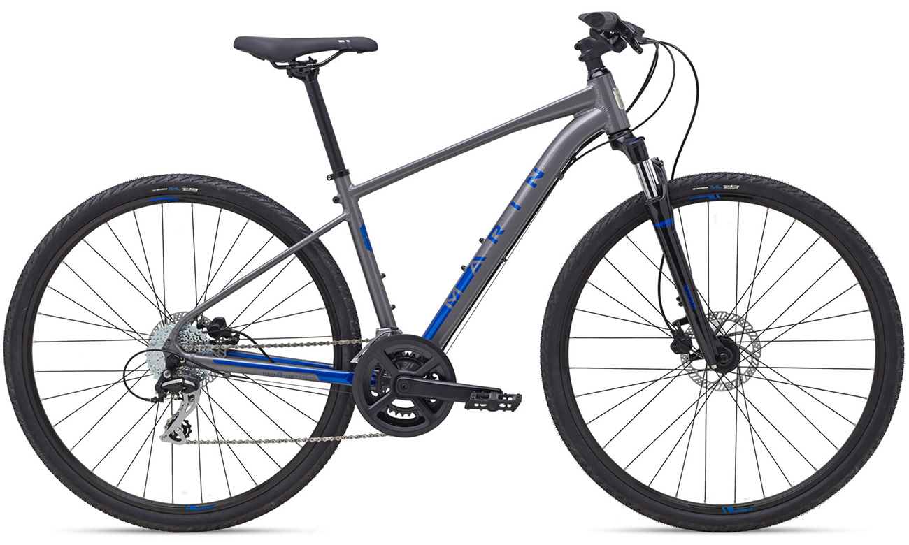Велосипед Marin SAN RAFAEL DS2 28" (2021) 2021 сіро-синій 11