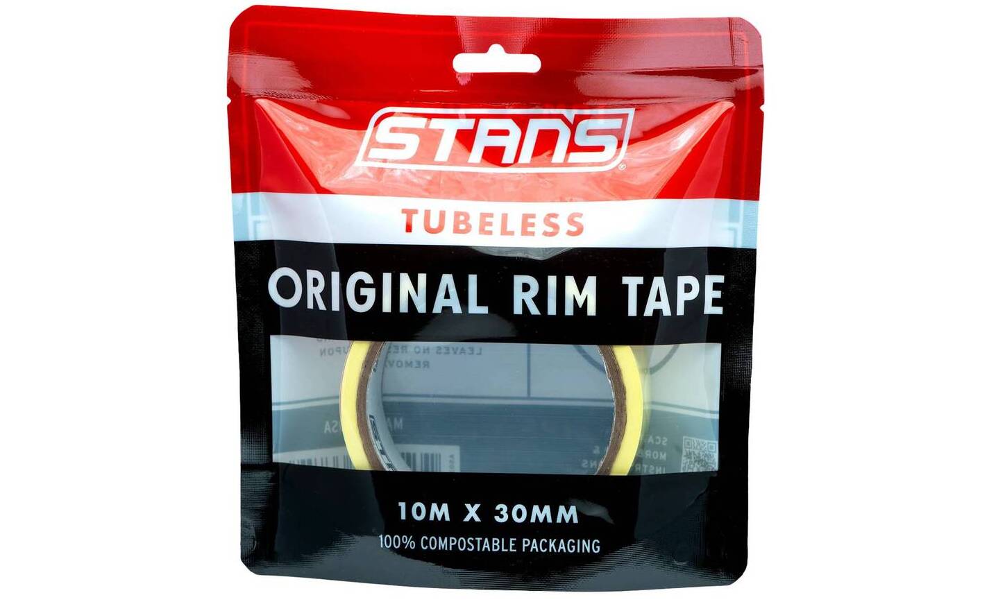 Лента для бескамерных ободов Stan's Tubeless Original Rim Tape, ширина 30 мм, длина 10 м 