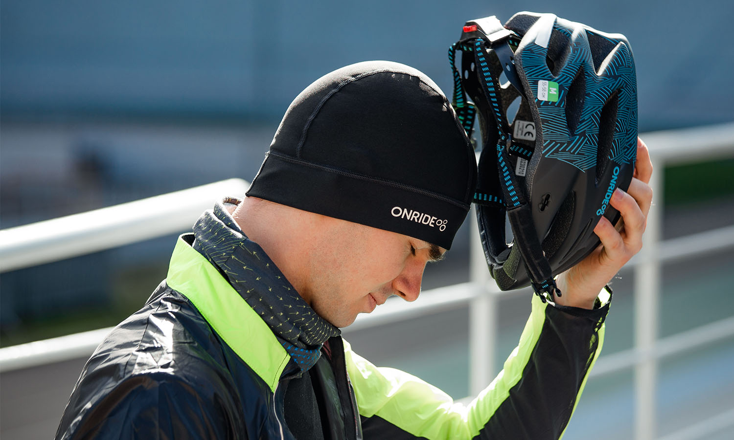 Підшоломник ONRIDE HEAD колір чорний S\M (54-56 см) 2
