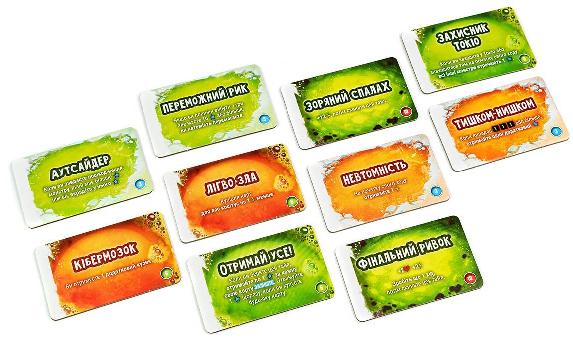 Настольная игра Повелитель Токио. Еще больше ярости (King of Tokyo: Even More Wicked!) дополнение 9 Настольная игра Повелитель Токио. Еще больше ярости (King of Tokyo: Even More Wicked!) дополнение 9