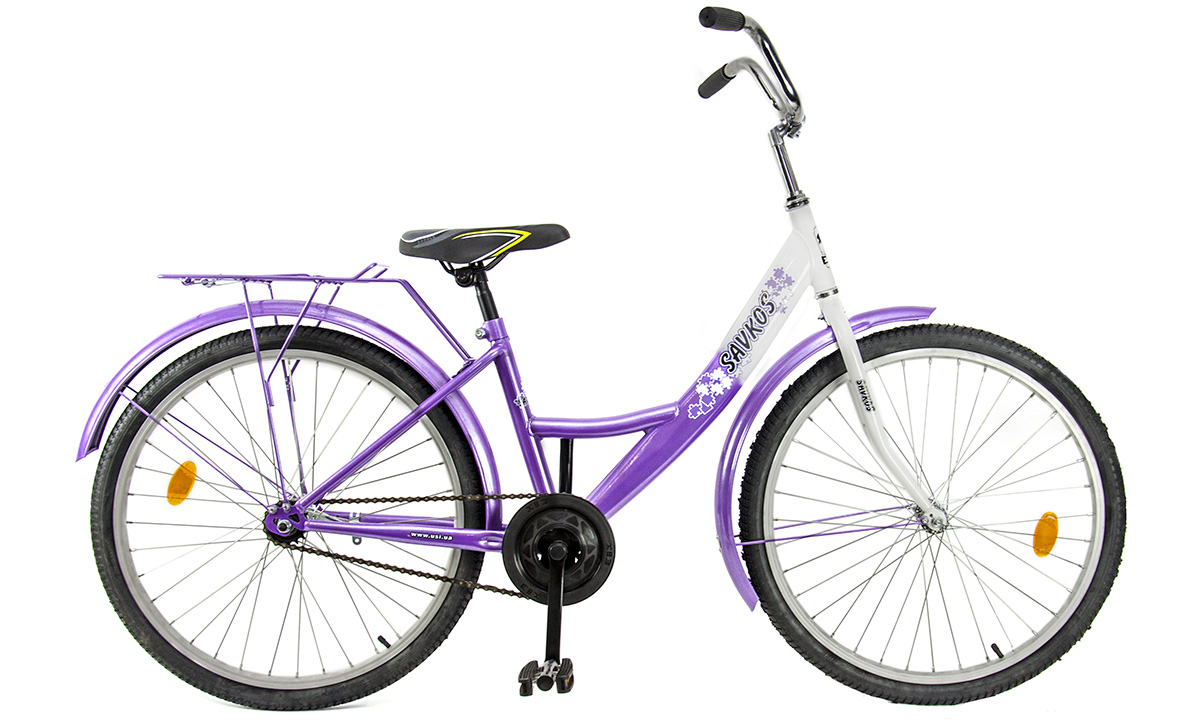 Фотография Велосипед подростковый 24" ХВЗ Teenager 01-2 (2020) 2020 Фиолетовый 7