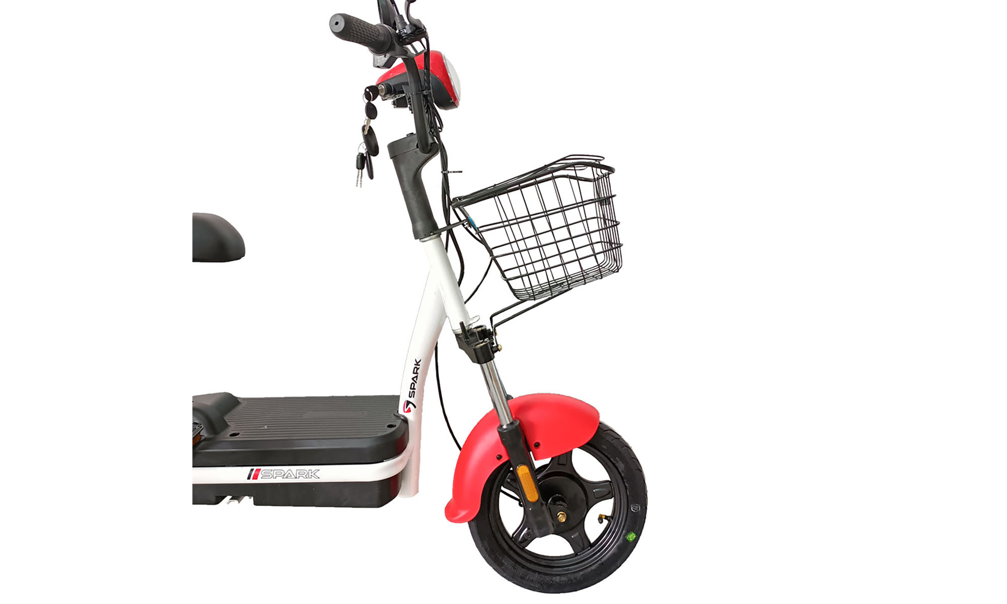Електровелосипед SPARK COMPACT 14" 48V/400W/12Ah Червоний 3