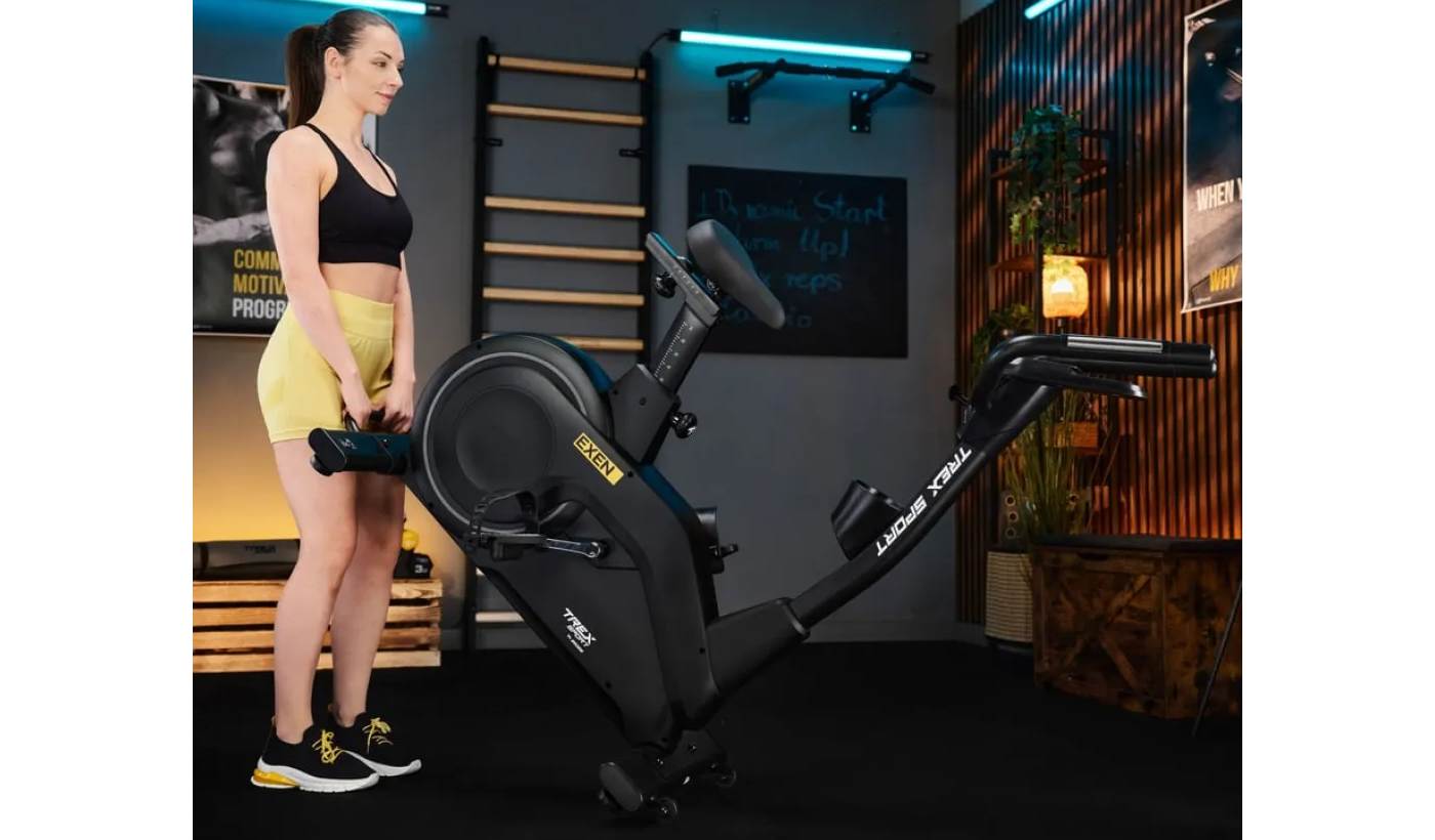 Велотренажер Trex Sport TX-950EB Exen электромагнитный черный 4