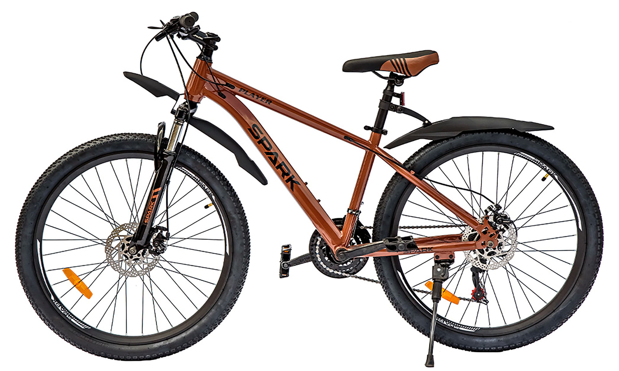 Велосипед SPARK PLAYER 26", размер S, рама 15", год 2025, коричневый 4 Велосипед SPARK PLAYER 26", размер S, рама 15", год 2025, коричневый 4