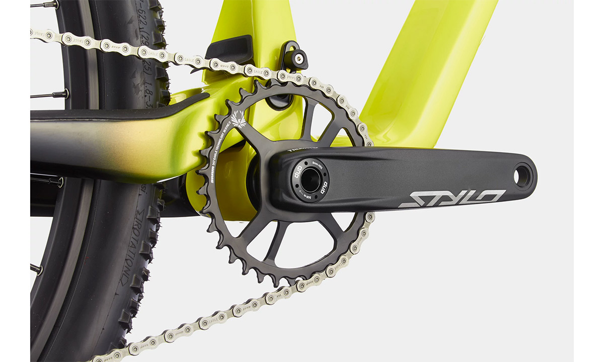 Велосипед Cannondale SCALPEL Carbon 4 29" (2021) 2021 Черно-зеленый 5