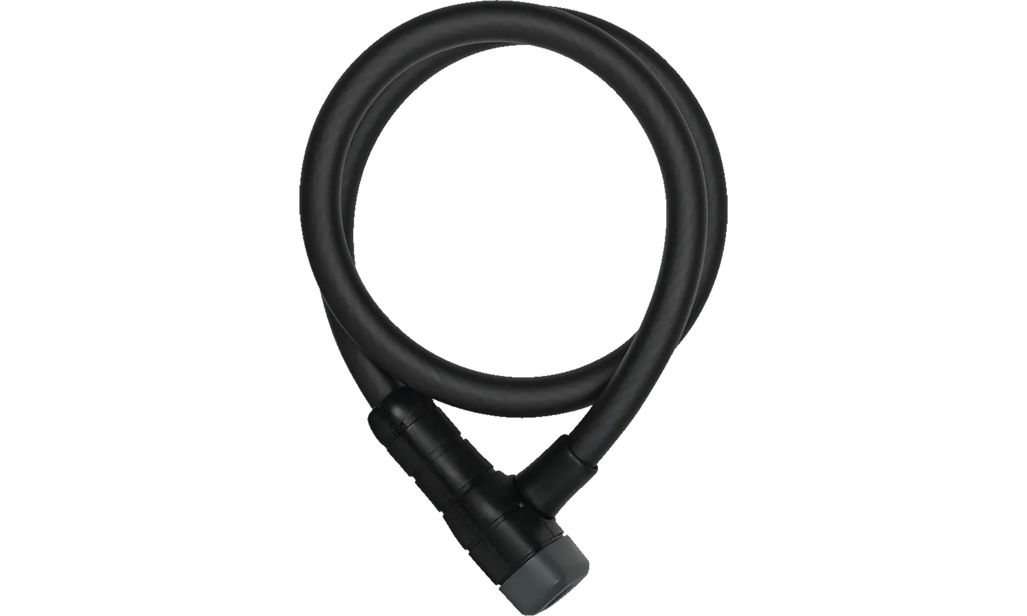 Замок под ключ тросовый прямой ABUS 6412K/85см, Black Racer, черный Замок под ключ тросовый прямой ABUS 6412K/85см, Black Racer, черный