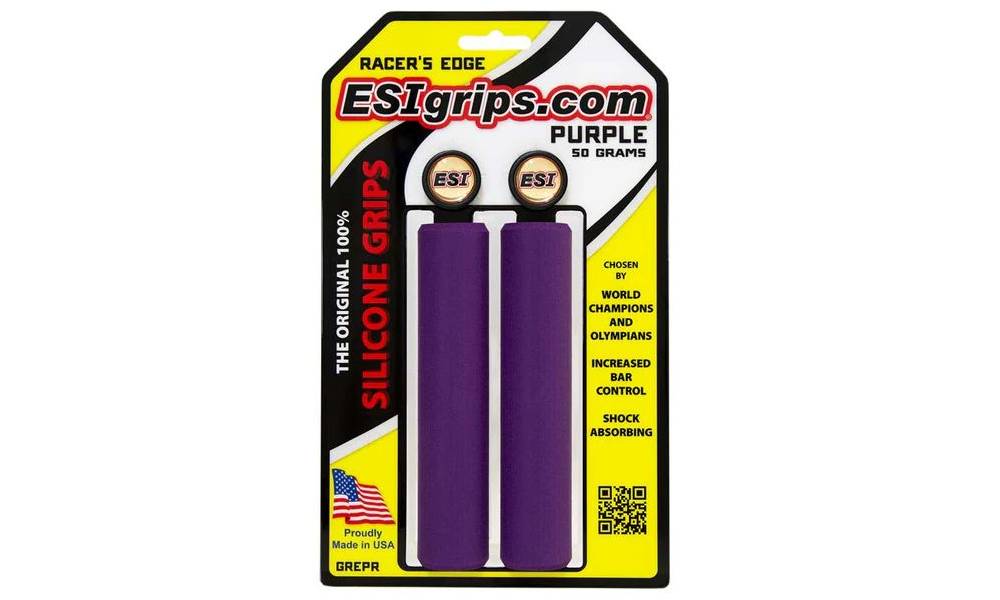 Гріпси ESI Racer's Edge Purple 4