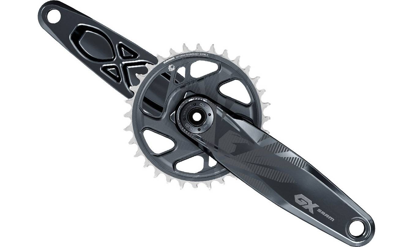 Фотография Шатуны Sram GX Eagle DUB 12s 175 w Direct Mount 32t X-SYNC 2 Chainring Lunar (DUB Cups/Bearings Not Included) 2