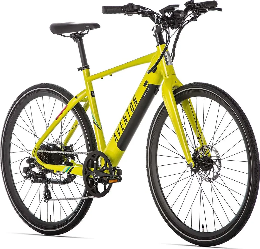 Електровелосипед Aventon Soltera 28" 7s 350 рама L (2023) Жовтий 2