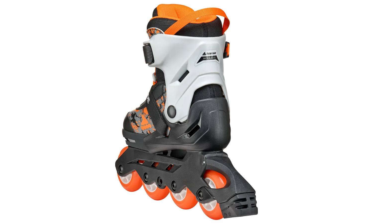 Ролики Rollerblade Microblade SL black-orange 36.5-40 2