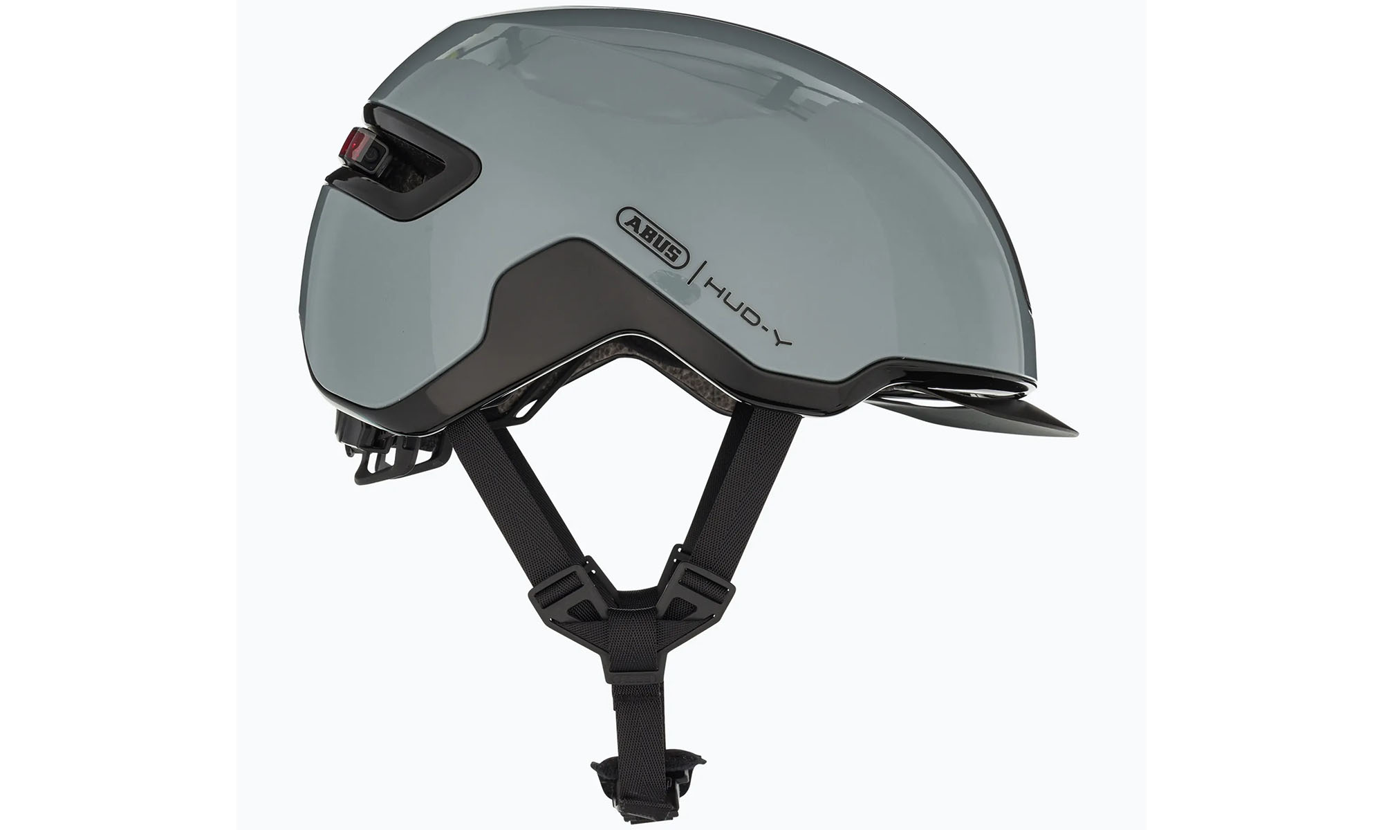 Велошлем ABUS HUD-Y Race Grey, размер L (57-61 см), серый 2