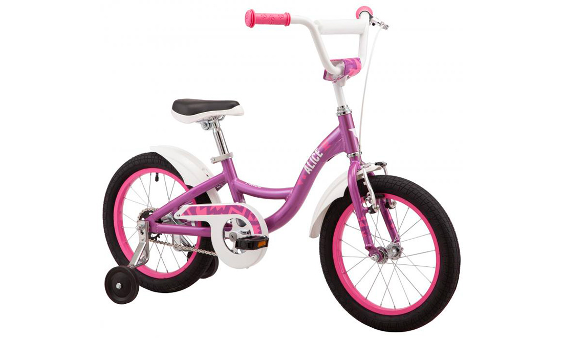 Велосипед Pride ALICE 16" 2021 Фиолетовый