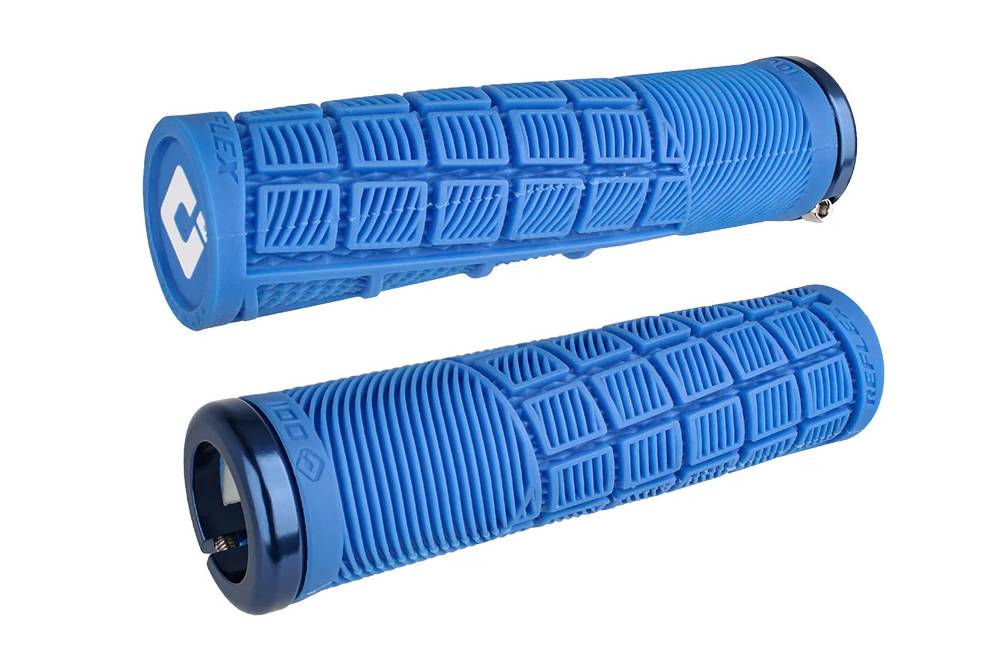 Гріпси ODI Reflex XL v2.1 Lock-On MTB Closed End Blue Гріпси ODI Reflex XL v2.1 Lock-On MTB Closed End Blue