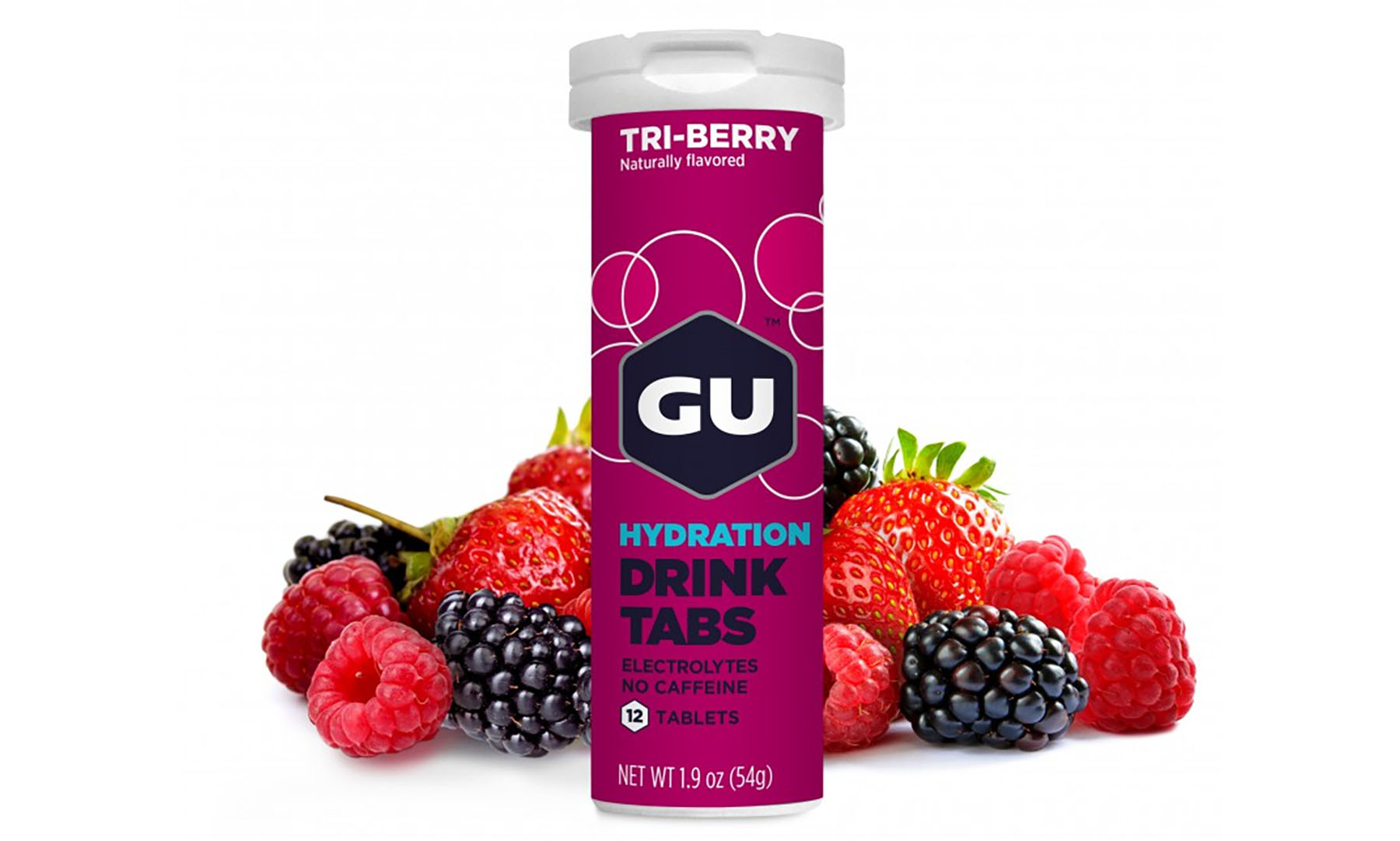 Фотография Изотонические таблетки GU Energy Tri-Berry, 12 шт в тубе