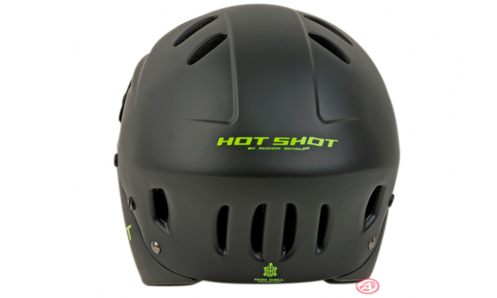 Шлем Author Hot Shot HST X9, размер XS (52-54 см) Желто-черный 3