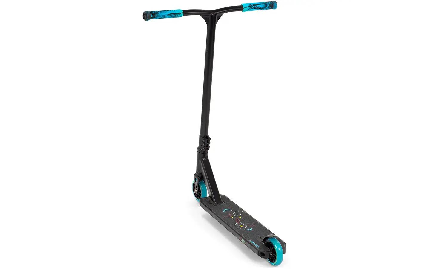 Самокат трюковый SLAMM  Classic V9 black-blue 3