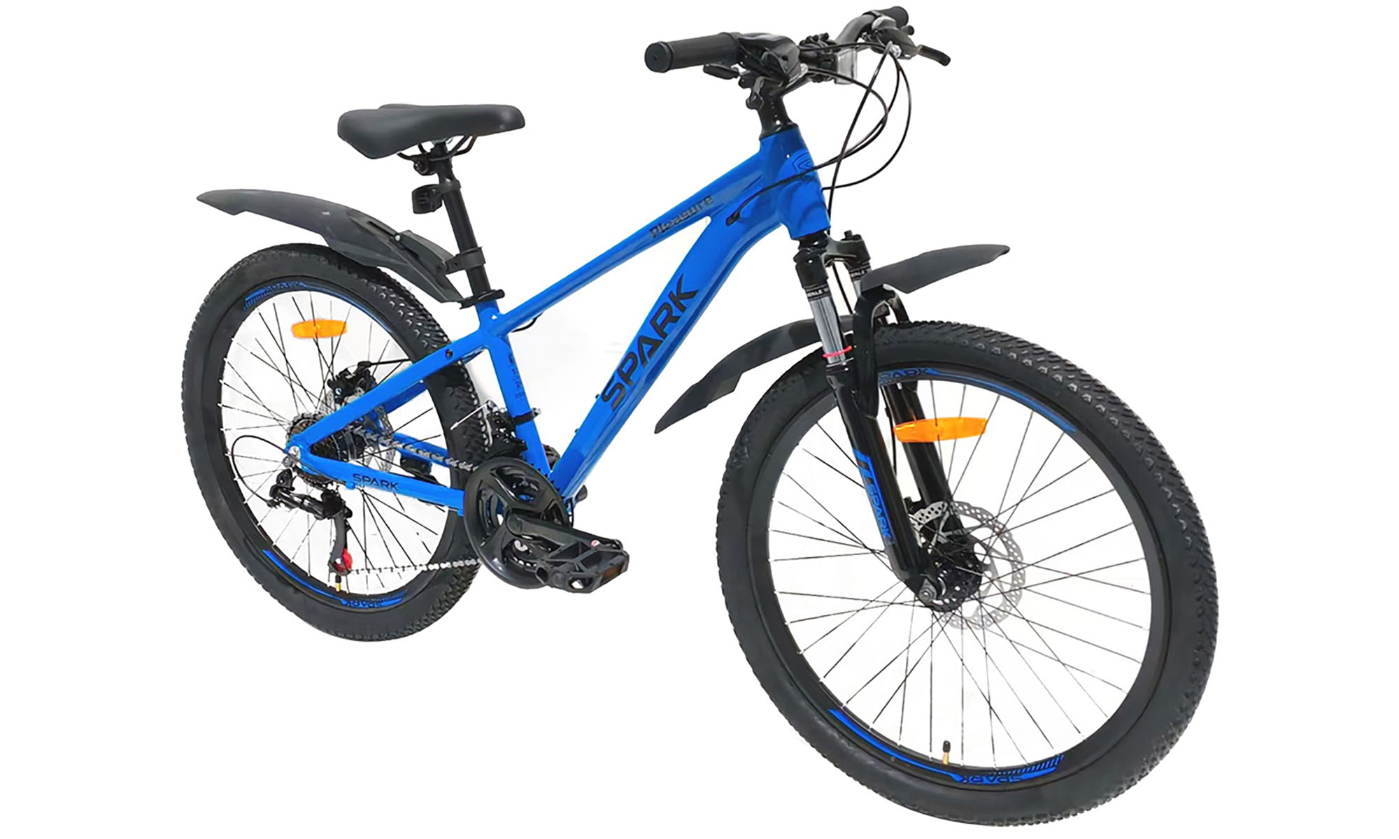 Велосипед SPARK PLEASURE 24", розмір XXS, рама 12", 2025, синій 4 Велосипед SPARK PLEASURE 24", розмір XXS, рама 12", 2025, синій 4