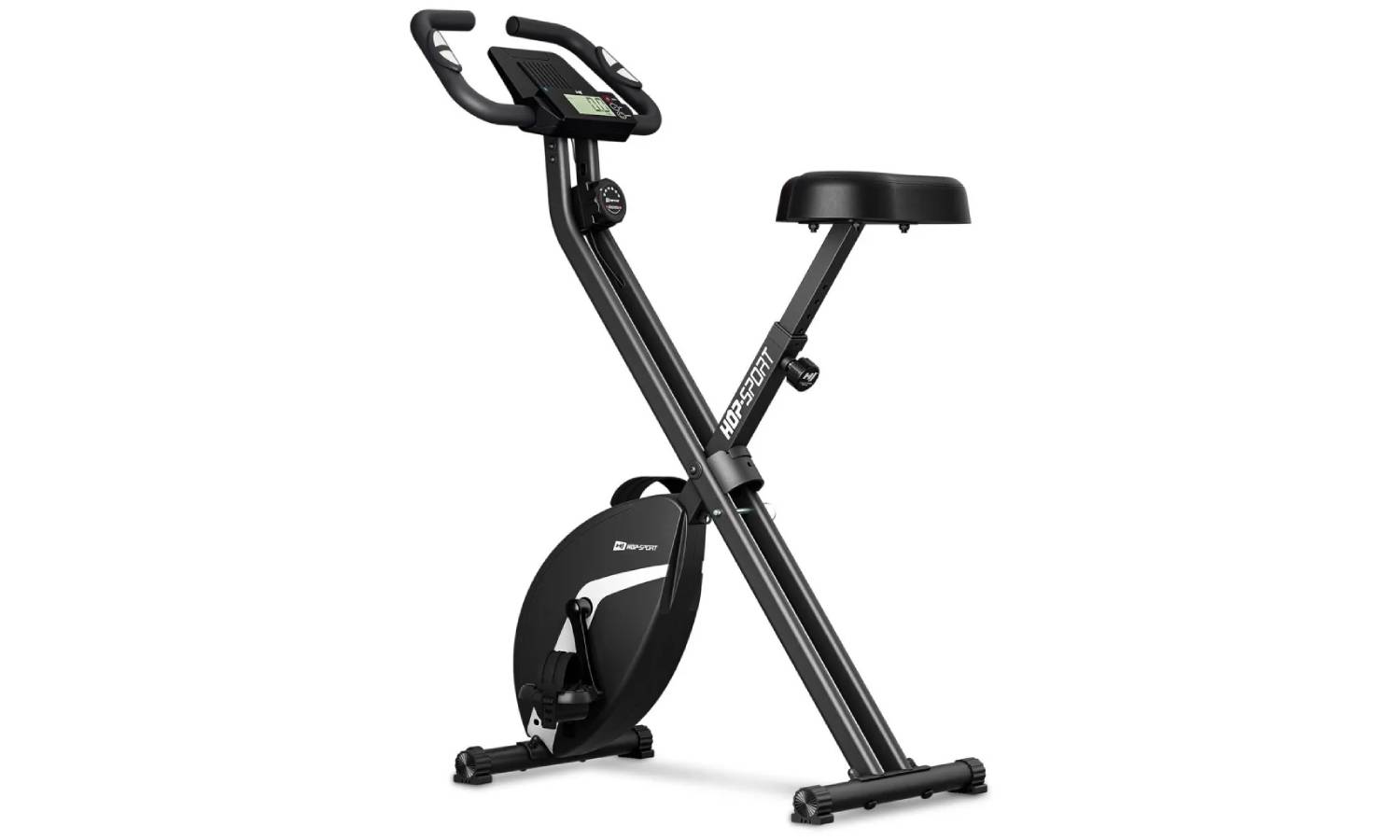 Велотренажер Hop-Sport HS-3020X Quest X-Bike чорно-сірий Велотренажер Hop-Sport HS-3020X Quest X-Bike чорно-сірий