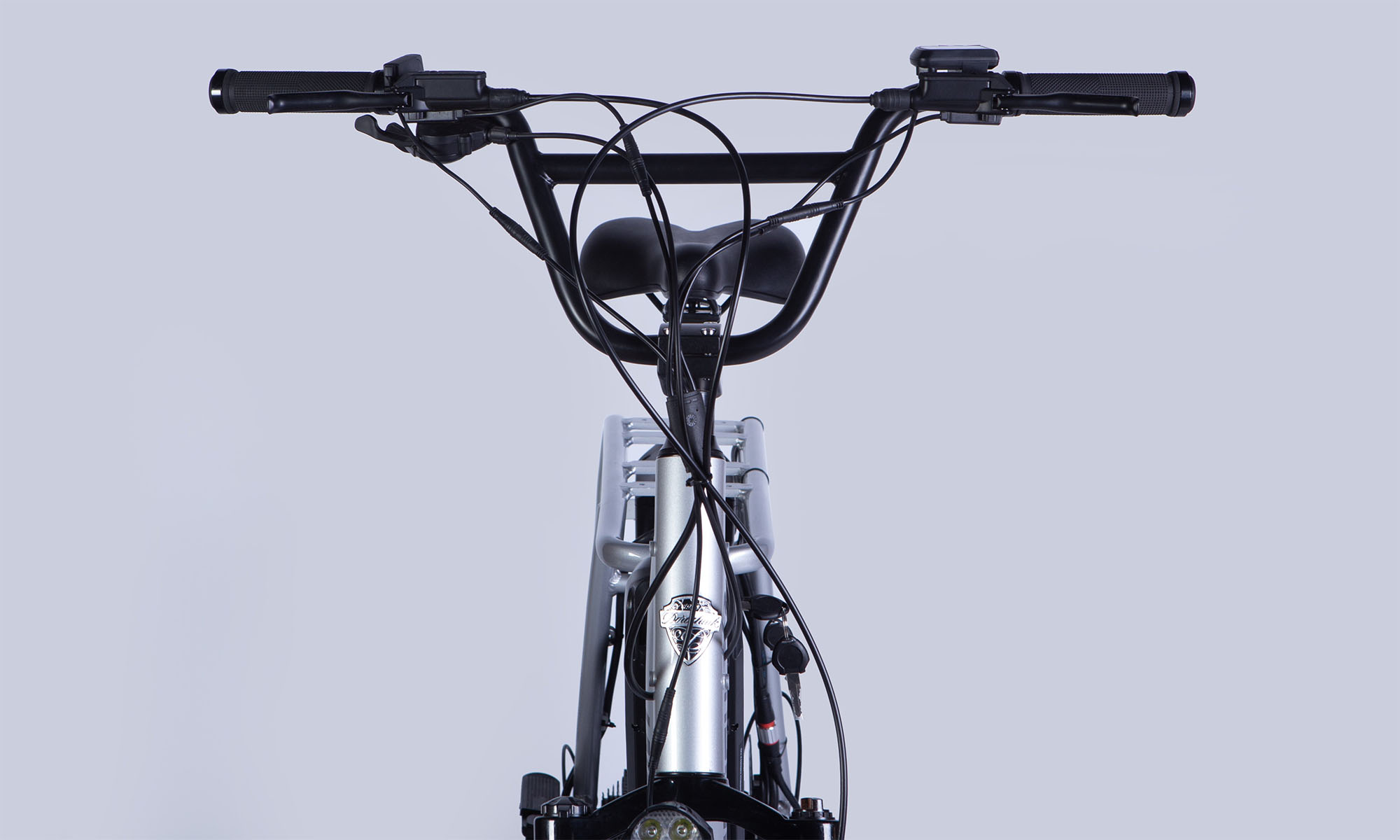 Велосипед с электроприводом Dorozhnik eADAMANT HDD 20", размер M, рама-18,5", 48B, 17.5+12.5А*ч, 1000Вт, год 2025, серебристый 2 Велосипед с электроприводом Dorozhnik eADAMANT HDD 20", размер M, рама-18,5", 48B, 17.5+12.5А*ч, 1000Вт, год 2025, серебристый 2