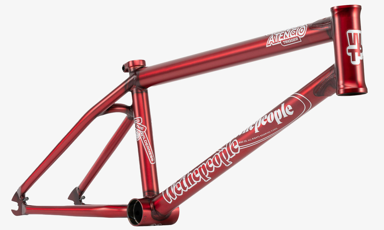 Рама WeThePeople TRIGGER 20.5"TT matt translucent red (червона) 3