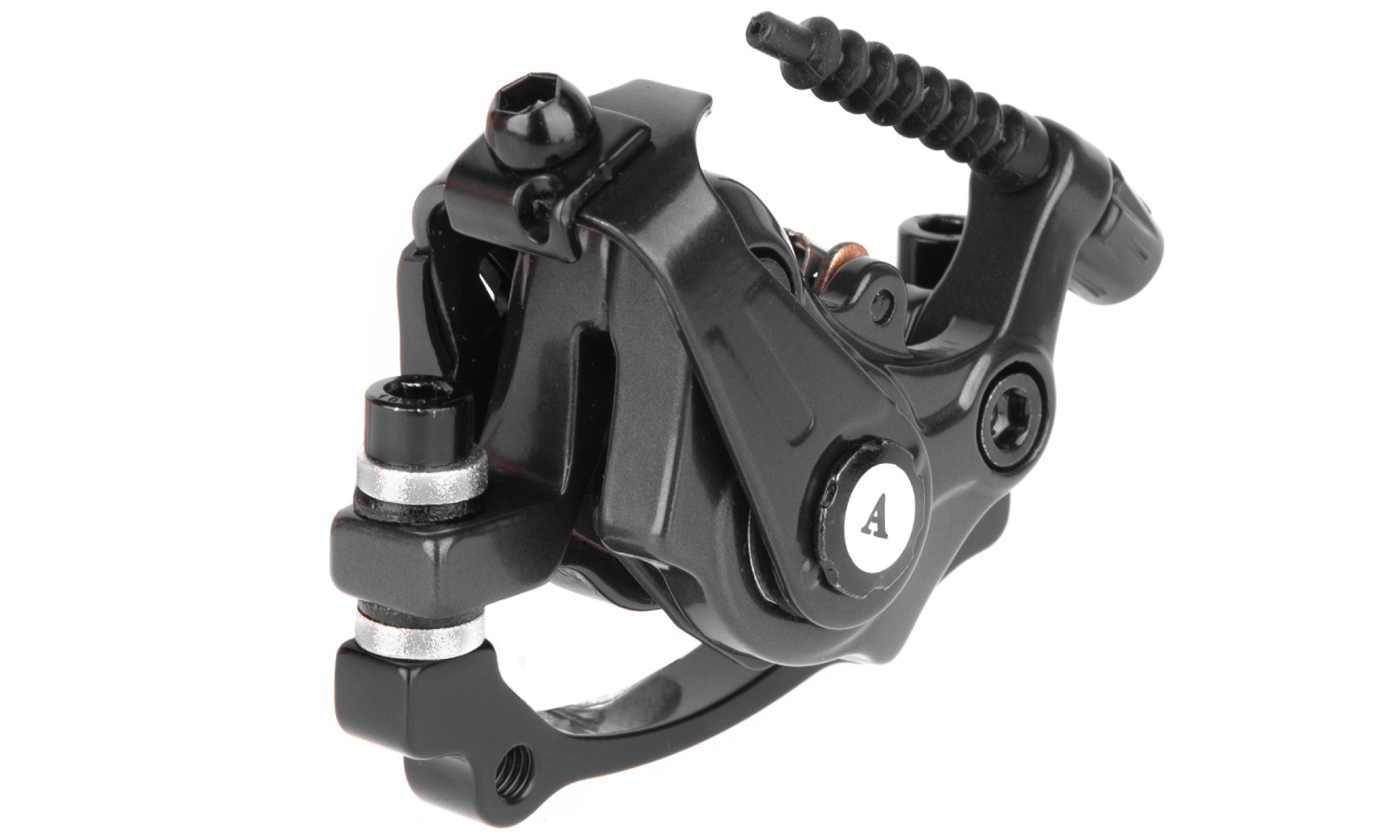 Тормоз дисковый механический ONRIDE Stop-5, две активные колодки, адаптер зад 160мм 2