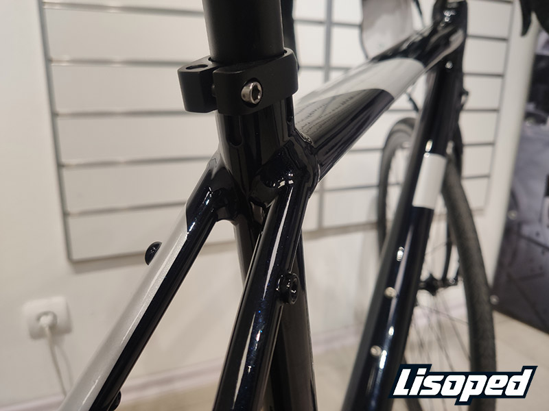 Велосипед 28" Cannondale SYNAPSE Tiagra (2020) 2020 Черно-синий 4