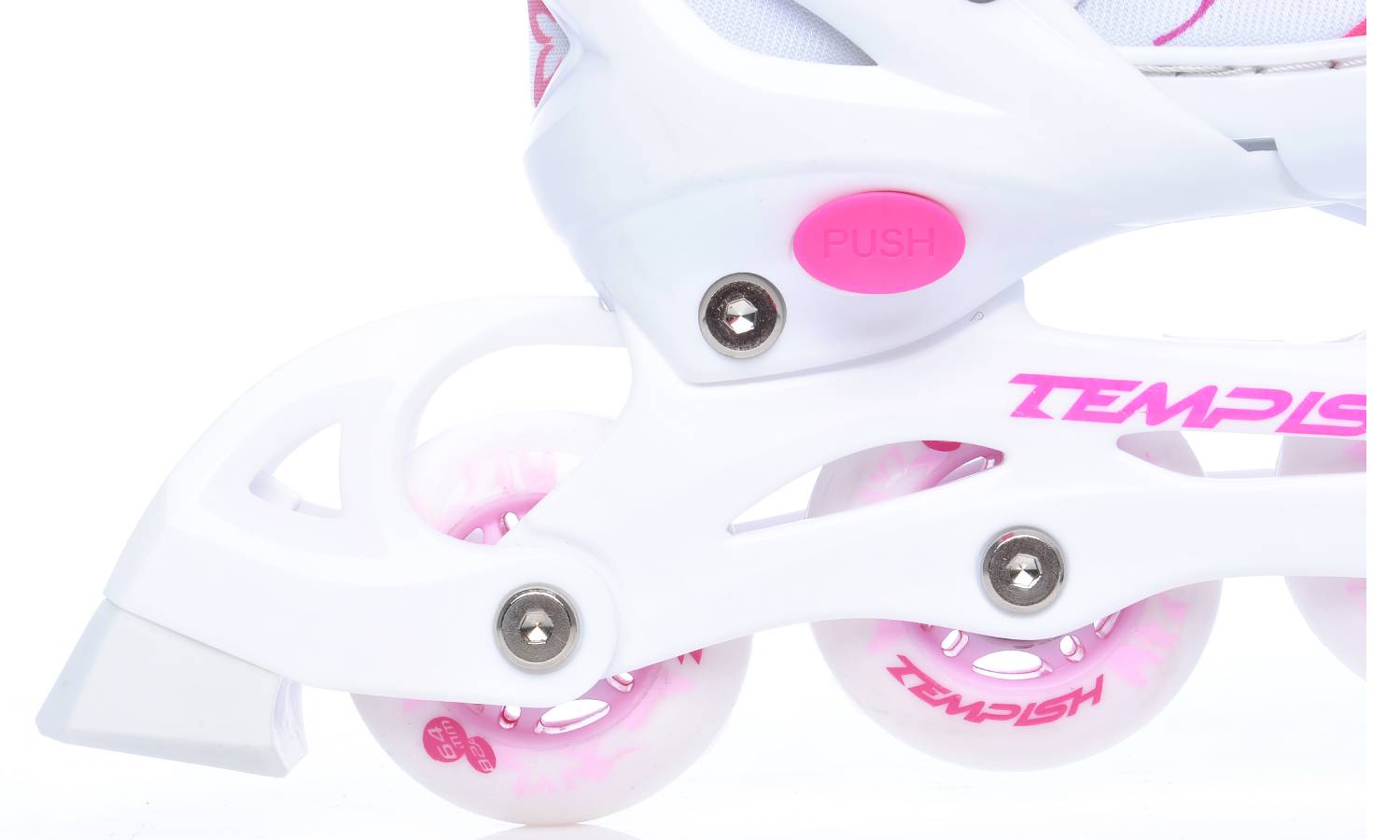 Роликовые коньки Tempish Swist Flash, размер 26-29, розовые 2