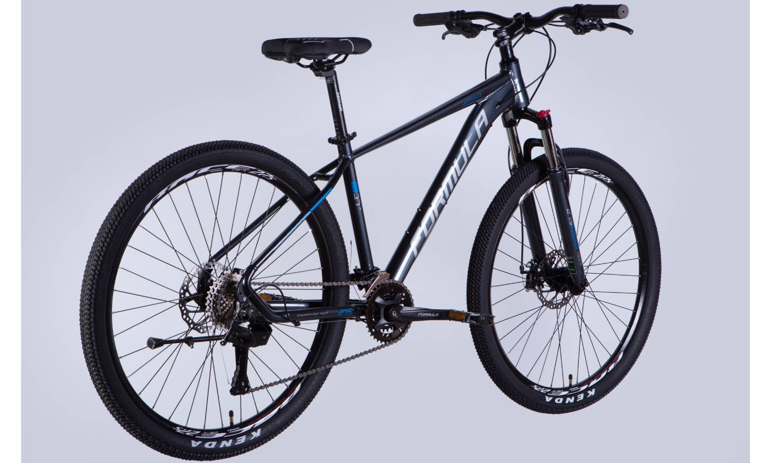 Фотография Велосипед Formula ZEPHYR 3.0 DD 27,5" размер М рама 17" 2025 темно-серый 
