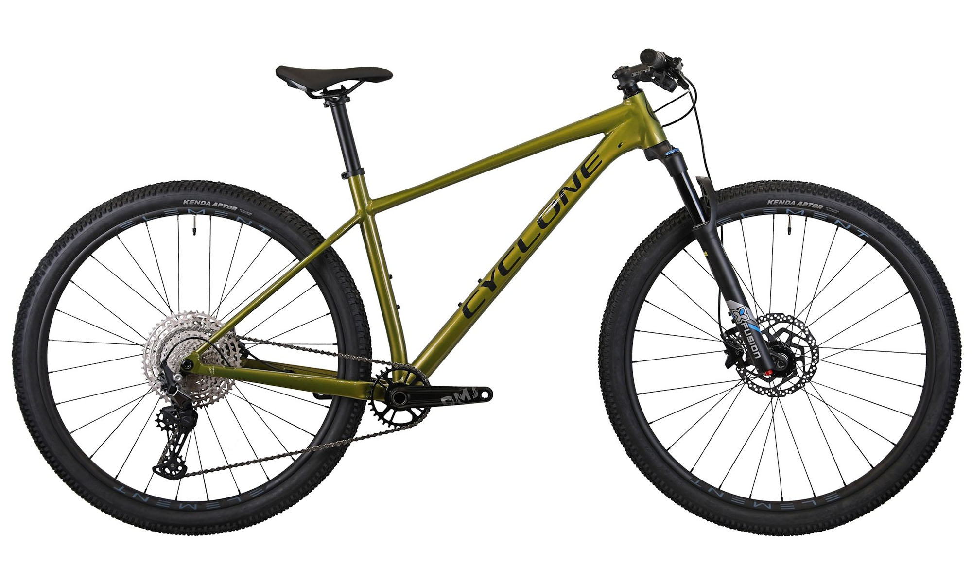 Велосипед CYCLONE ALX 29", размер XL, год 2026, лайм зеленый 