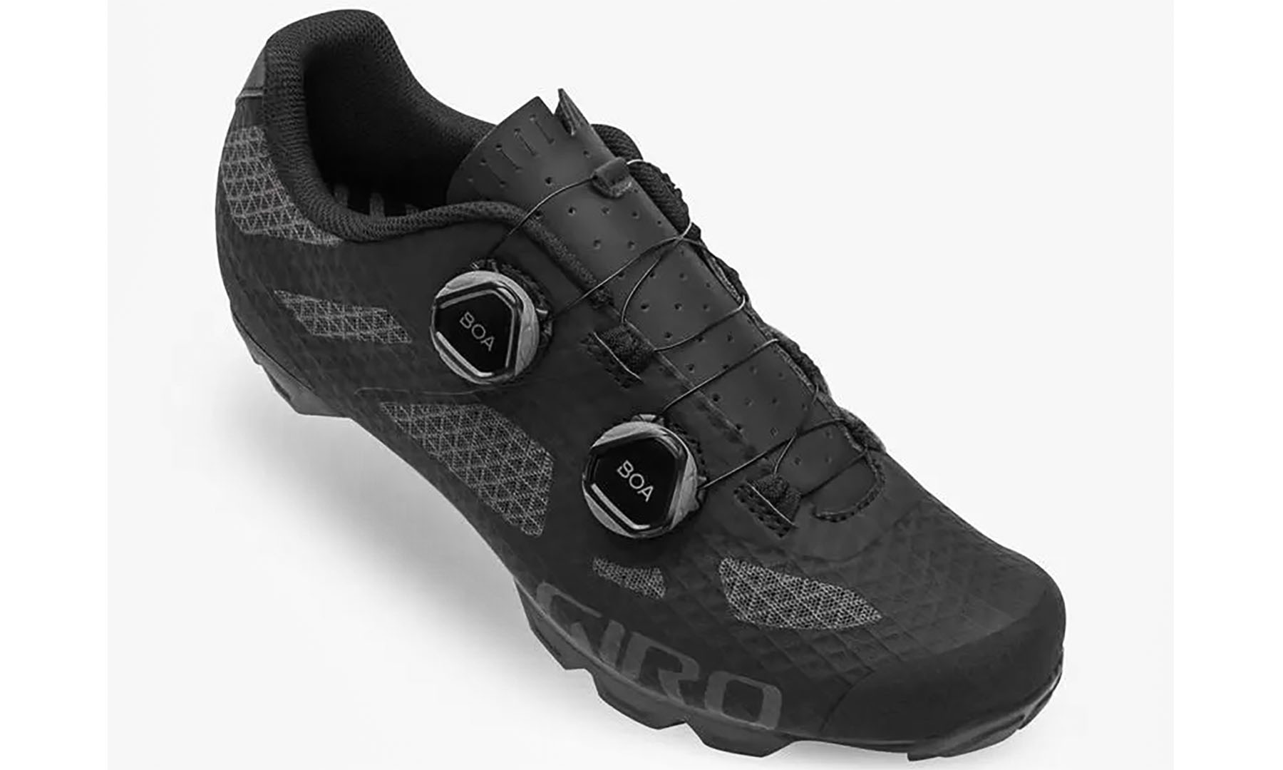 Велосипедные туфли МТБ Giro Sector черные/темно-серые, размер 45 3 Велосипедные туфли МТБ Giro Sector черные/темно-серые, размер 45 3