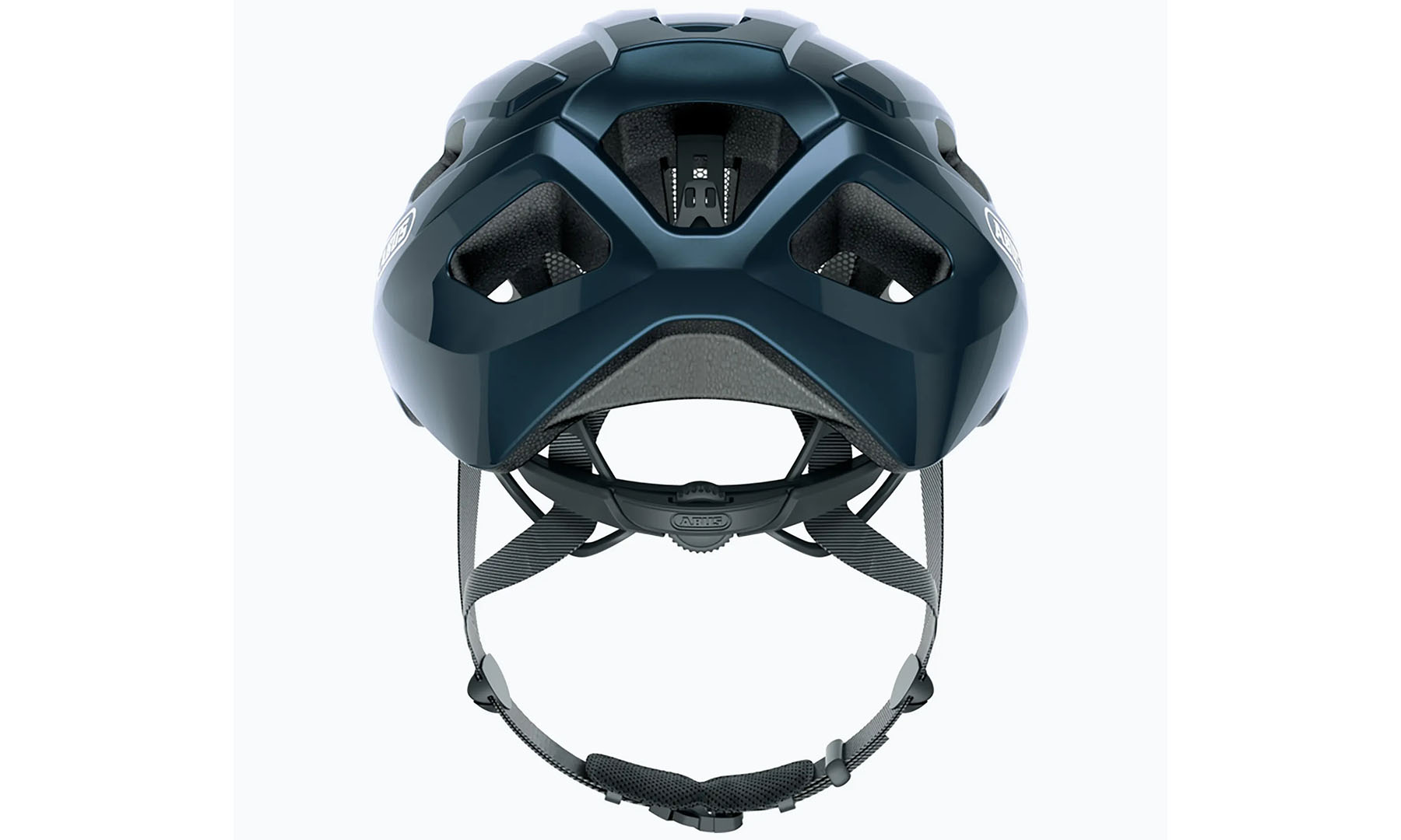 Велошлем спортивный ABUS MACATOR Midnight Blue, размер S (51-55 см), темно-синий 4