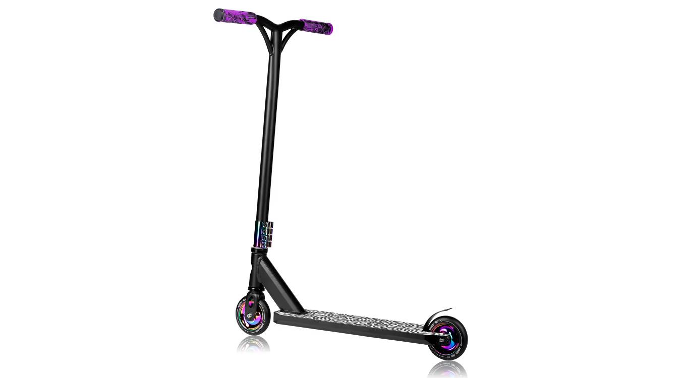 Дитячий скутер Lionelo Whiz Neo Black Carbon Multulor 3