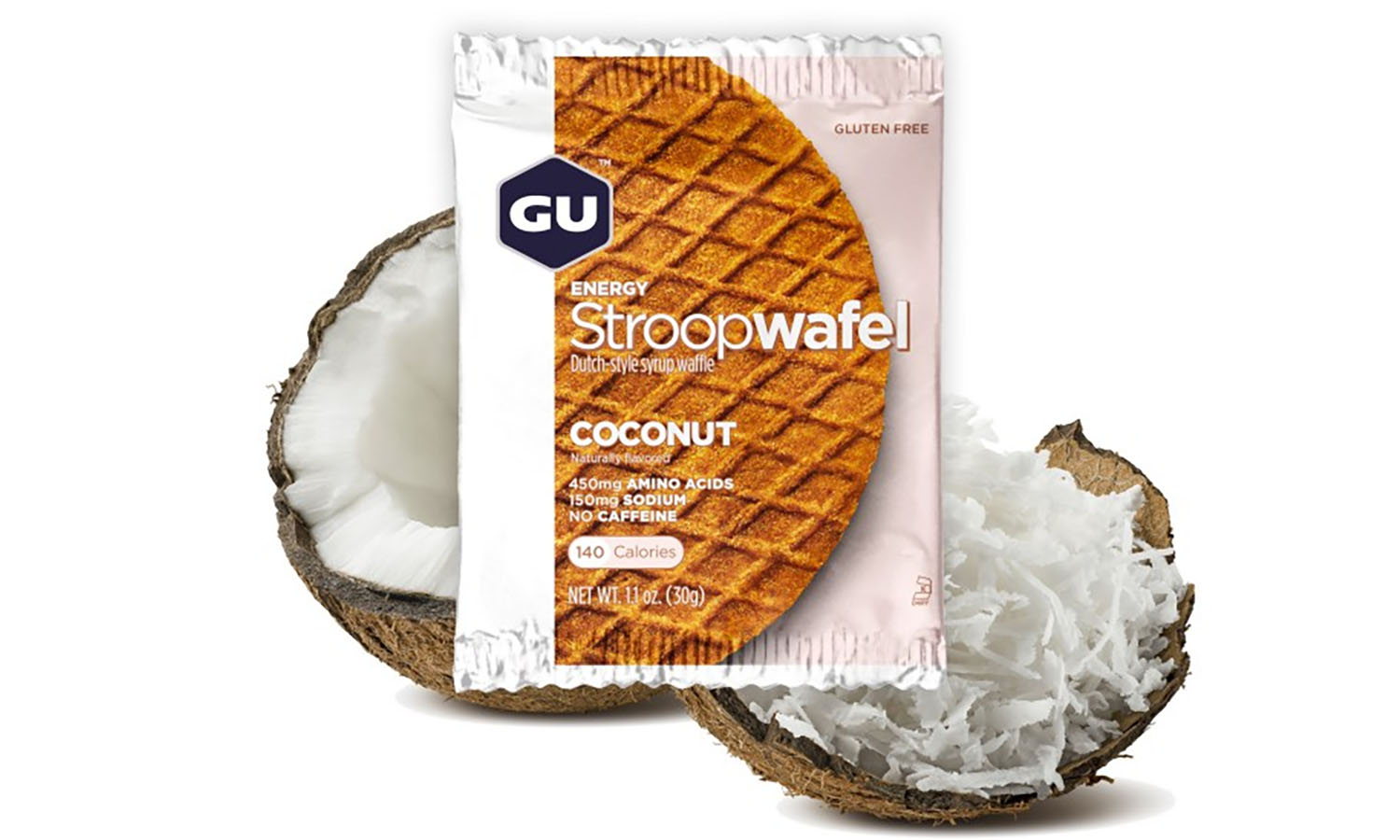 Фотографія Енергетична вафля GU Energy Stroopwafel Coconut, 32 г