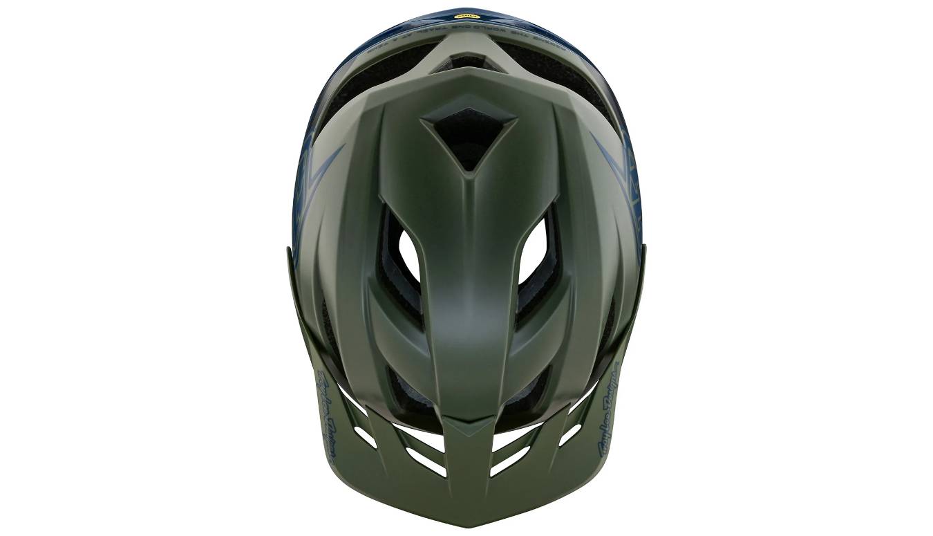 Вело шолом TLD Flowline SE розмір XS/S (53-56 см) BADGE OLIVE/INDIGO 3