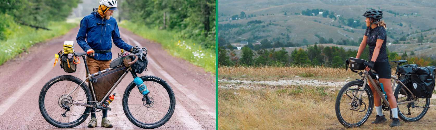 Оборудование для велотура: багажники и байкпакинг