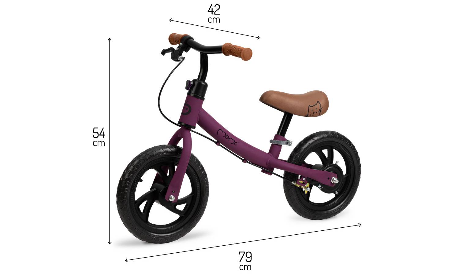 Беговел MoMi BREKI Purple 10