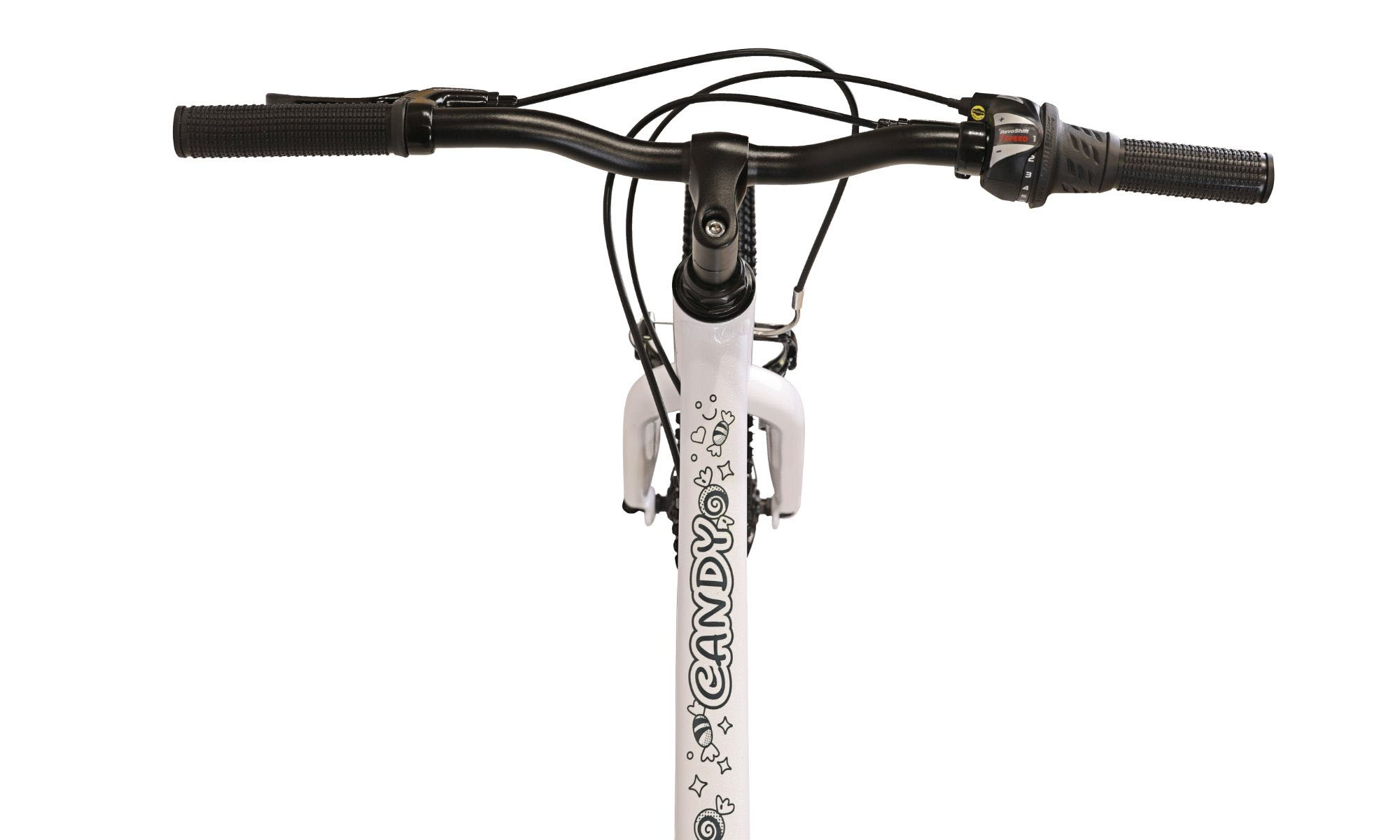 Велосипед WINNER CANDY 24", розмір XXS, рама 11", 2025, Білий 6 Велосипед WINNER CANDY 24", розмір XXS, рама 11", 2025, Білий 6